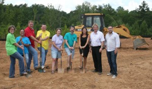 Groundbreaking staff copy